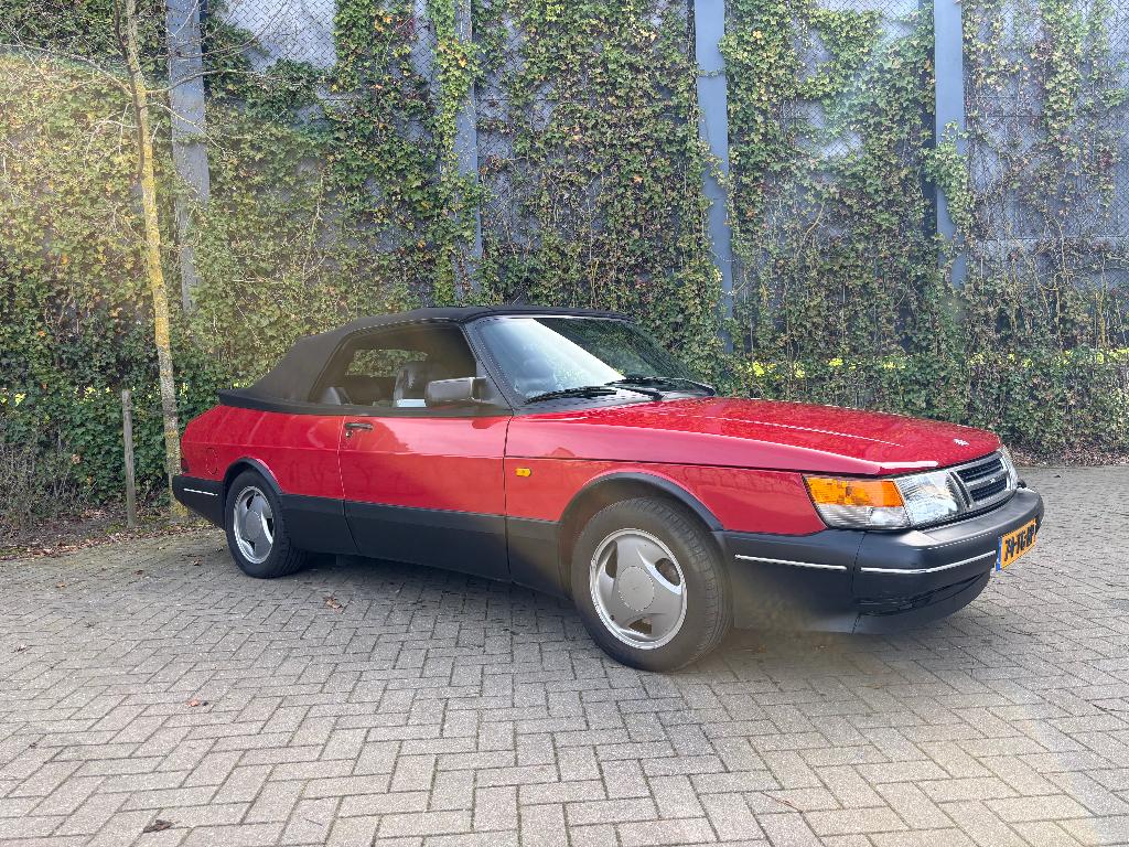 Saab 900 turbo 2.0 16 S Cabrio - Aero Pakket - APK 18-3-2028, Auto's, Voorwielaandrijving, 1280 kg, 4 cilinders, Cabriolet