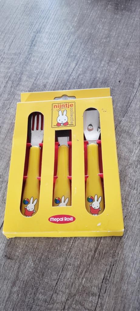Vintage nijntje bestek, Ophalen of Verzenden, Porselein