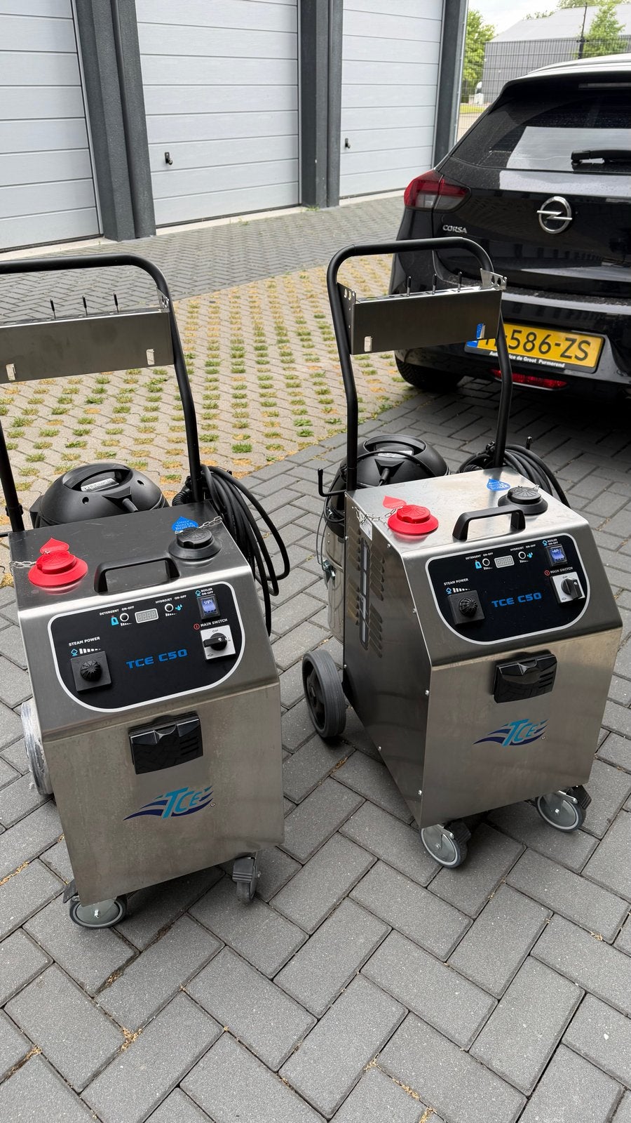 Professionele TCE C50 stoomreiniger, Ophalen, Zo goed als nieuw, Overige typen