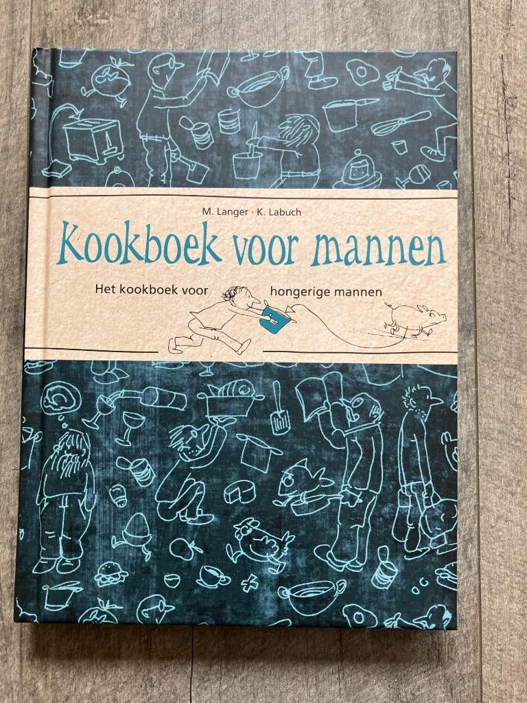 Kookboek voor mannen, Ophalen of Verzenden, Nieuw