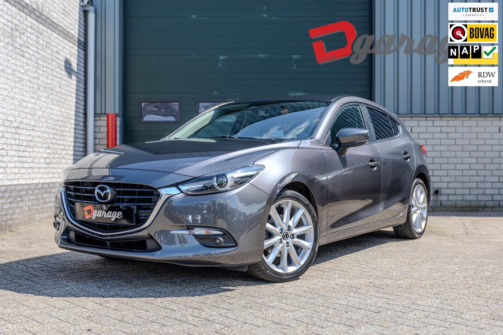 Mazda 3 2.0 SkyActiv Bose,HUD,Xenon,Zeer mooie,Achteruitrijc, Auto's, Mazda, 1998 cc, Stof, Gebruikt, 4 cilinders