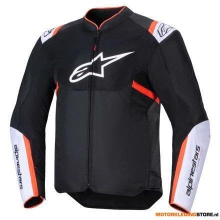 Alpinestars T-SPS Air V2 Motorjas, Zwart-Wit-Rood-Fluor, Ophalen of Verzenden, Nieuw met kaartje