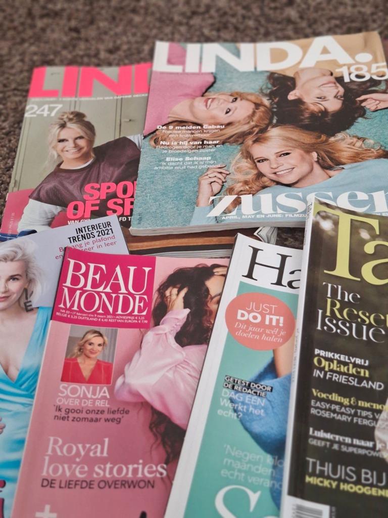 Diverse tijdschriften: Beau Monde, Linda, Talkies, Ophalen of Verzenden, Gelezen, Damesbladen