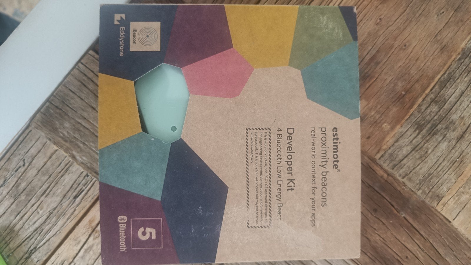 ESTIMOTE PROXIMITY BEACON DEVELOPER KIT 4 STUKS  NIEUW!, Ophalen of Verzenden, Nieuw