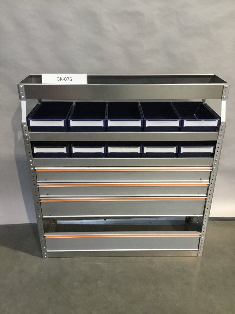 Aluminium Finnerup bedrijfswagen inrichting GK-076, Ophalen of Verzenden