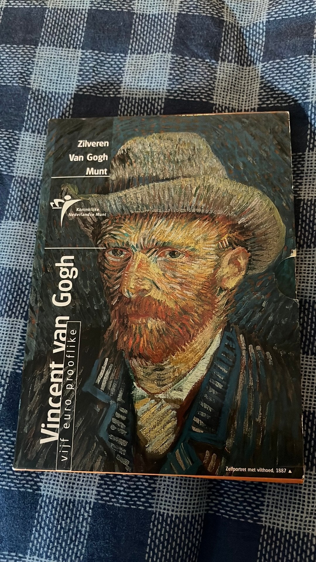Zilveren Van Gogh munt, Postzegels en Munten, Ophalen, Koningin Beatrix, Euro's