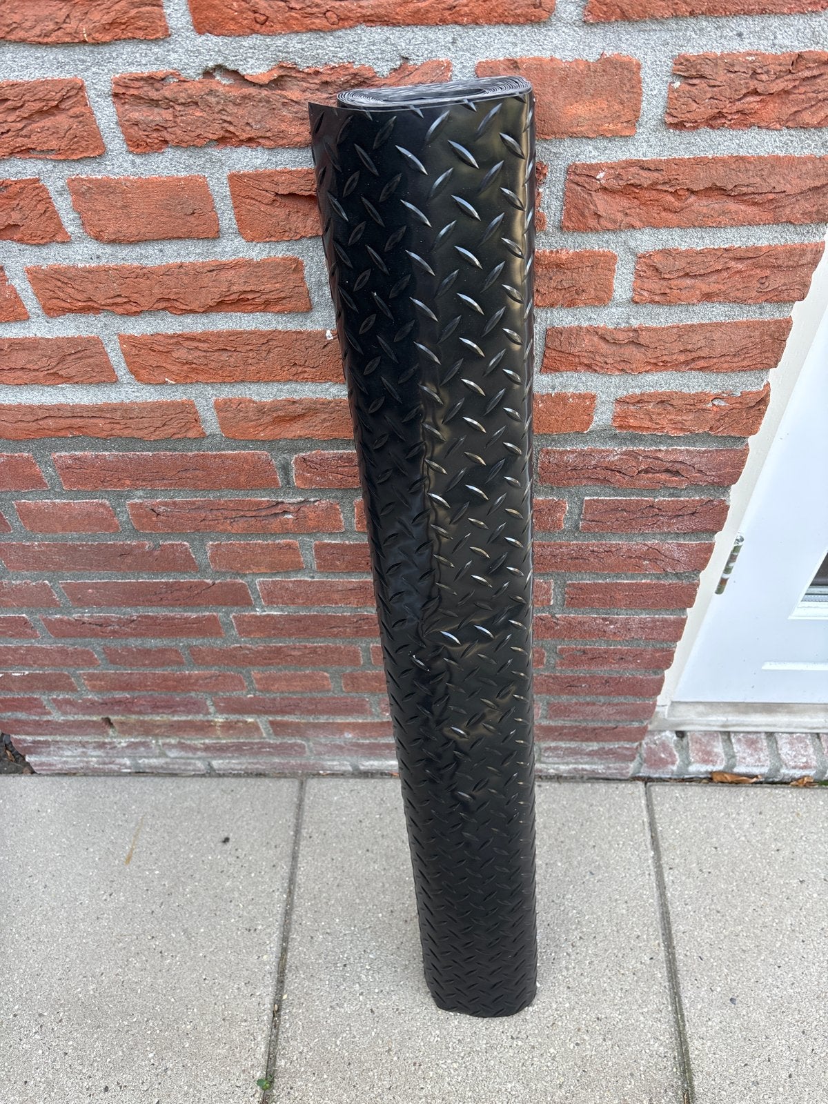 Rubberen antislipmat op rol, zwart, 100x500 cm, Ophalen of Verzenden, Nieuw