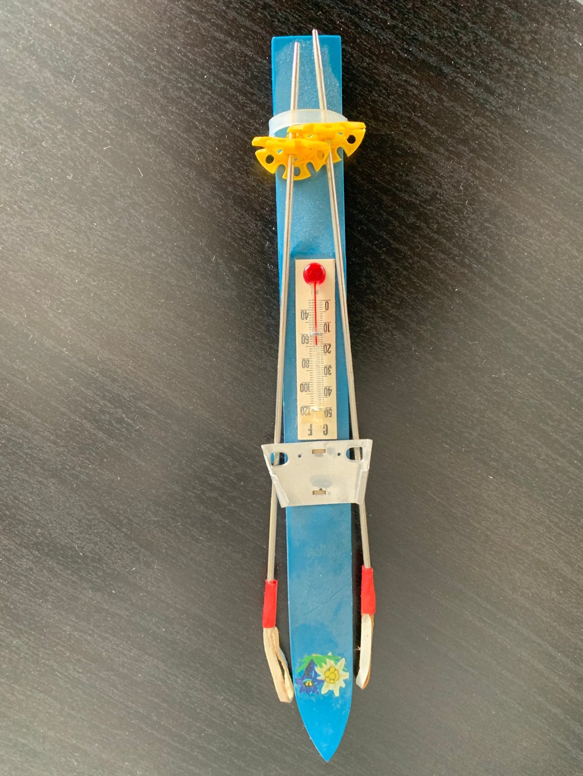 Retro ski thermometer, Ophalen of Verzenden, Huis en Inrichting