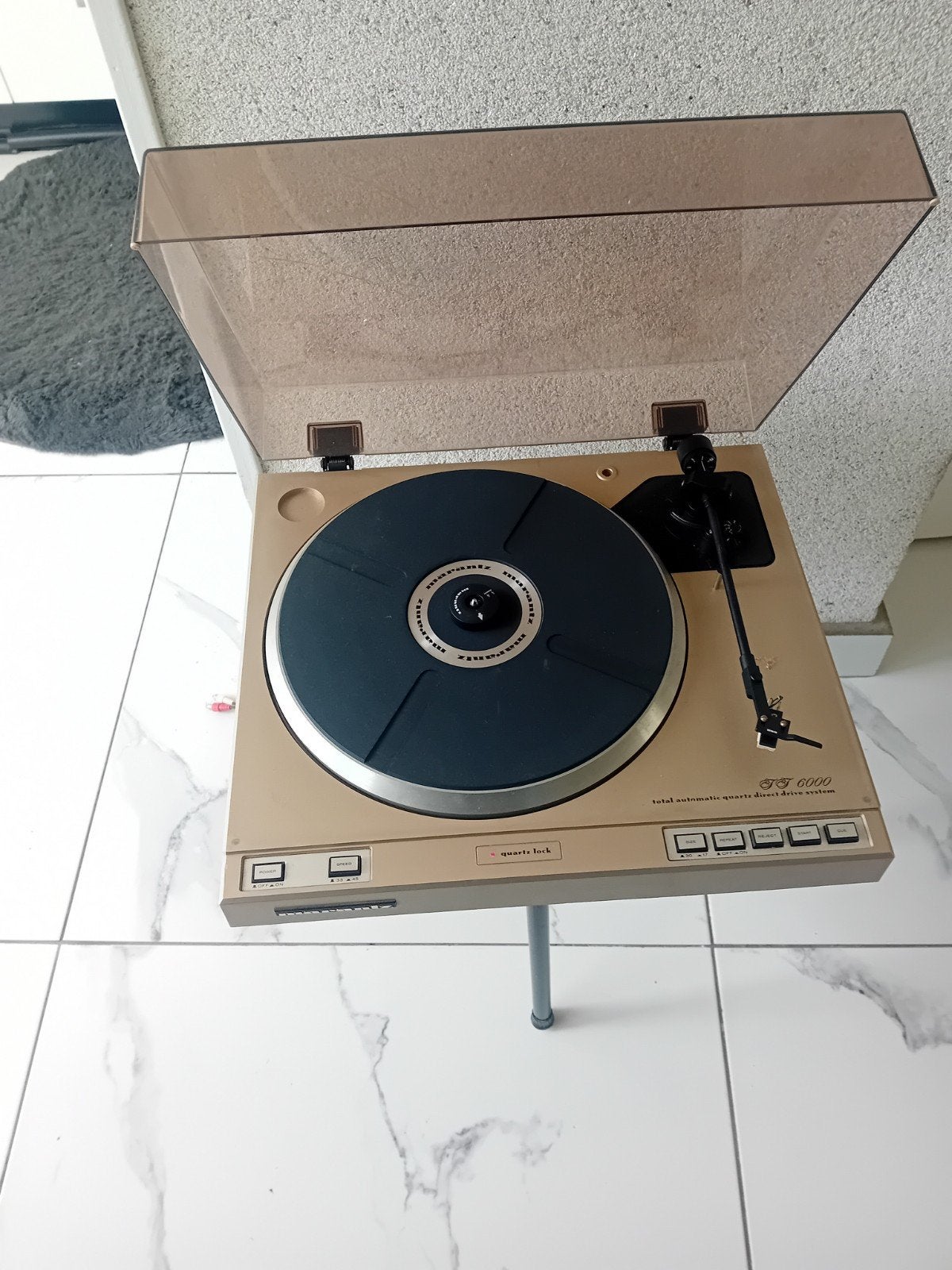 platen speler marantz 6000  goed werkend, Ophalen of Verzenden, Overige merken