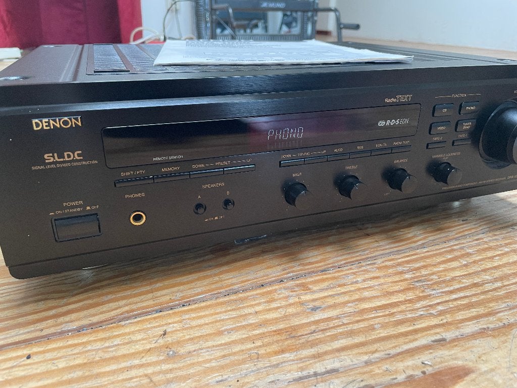 Denon DRA-1000 receiver, Audio, Tv en Foto, Denon, Ophalen of Verzenden, Zo goed als nieuw, 60 tot 120 watt