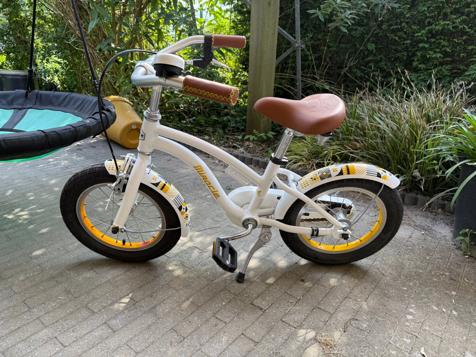 Volare miracle 14 inch fiets, Fietsen en Brommers, Fietsen | Kinderfietsjes, Ophalen, Zo goed als nieuw, Minder dan 16 inch
