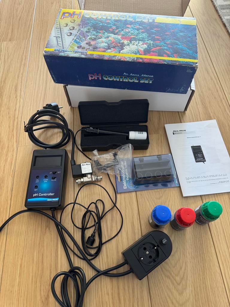 PH control set Aqua Medic, Ophalen, Zo goed als nieuw