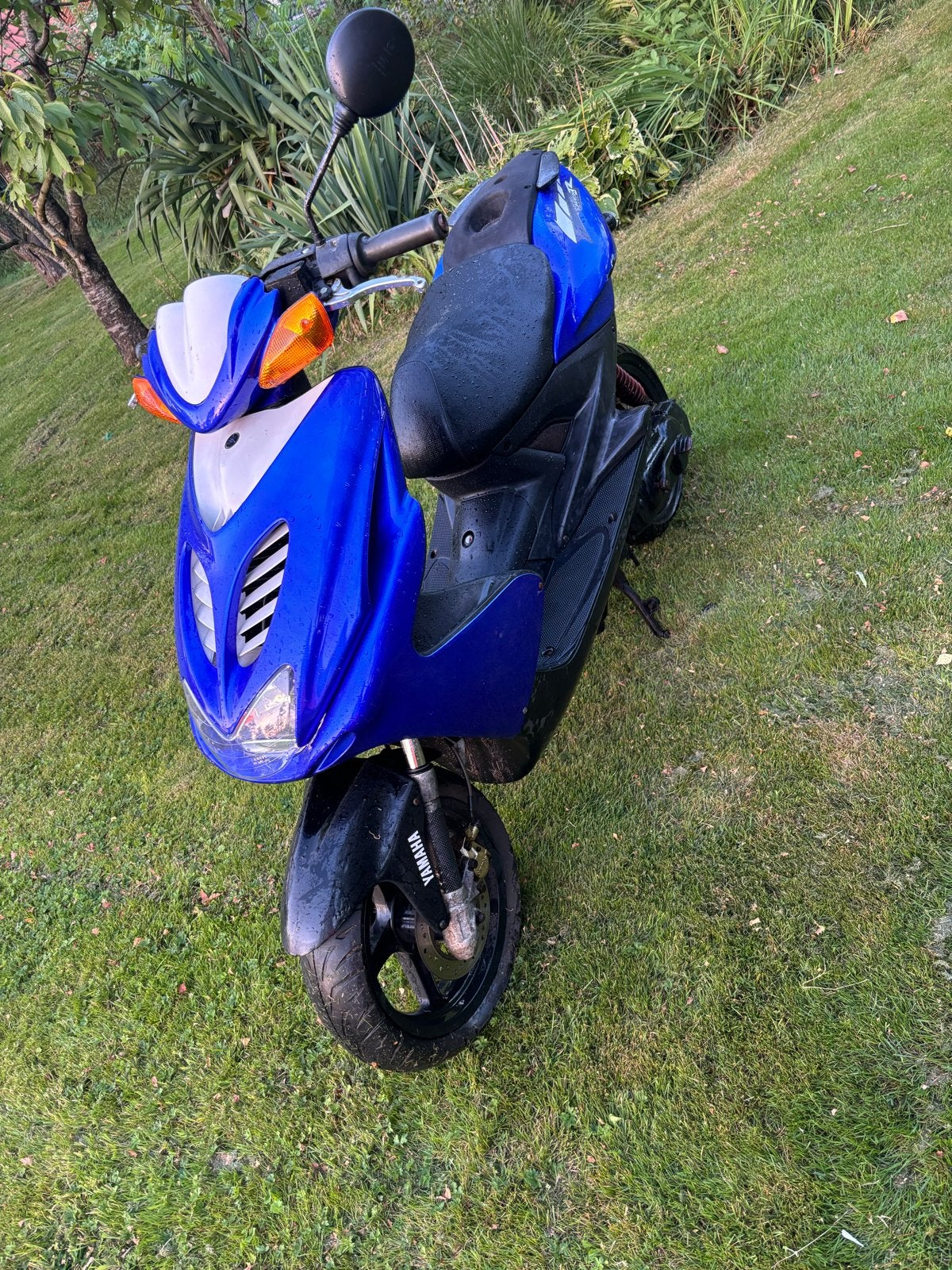 Yamaha Aerox Scooter - Blauw, Gebruikt, Fietsen en Brommers, Tweetakt, Gebruikt, Aerox, Maximaal 45 km/u