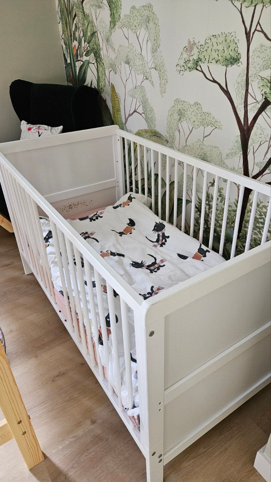 Petite Amelie meegroei peuterbed 3 in 1, Kinderen en Baby's, Kinderkamer | Bedden, Gebruikt, 140 tot 160 cm, 70 tot 85 cm, Matras