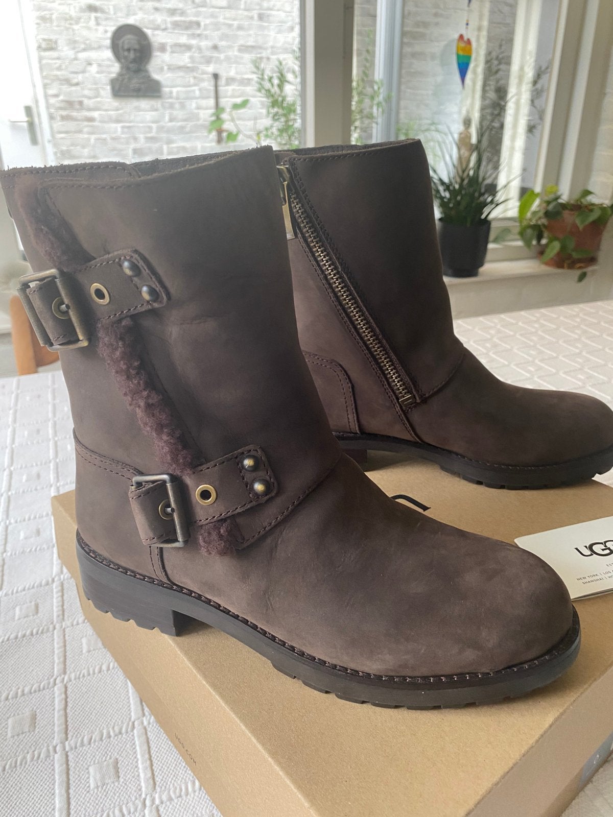 Uggs schoenen bruin maat 37-4, Ophalen of Verzenden, Zo goed als nieuw, Bruin