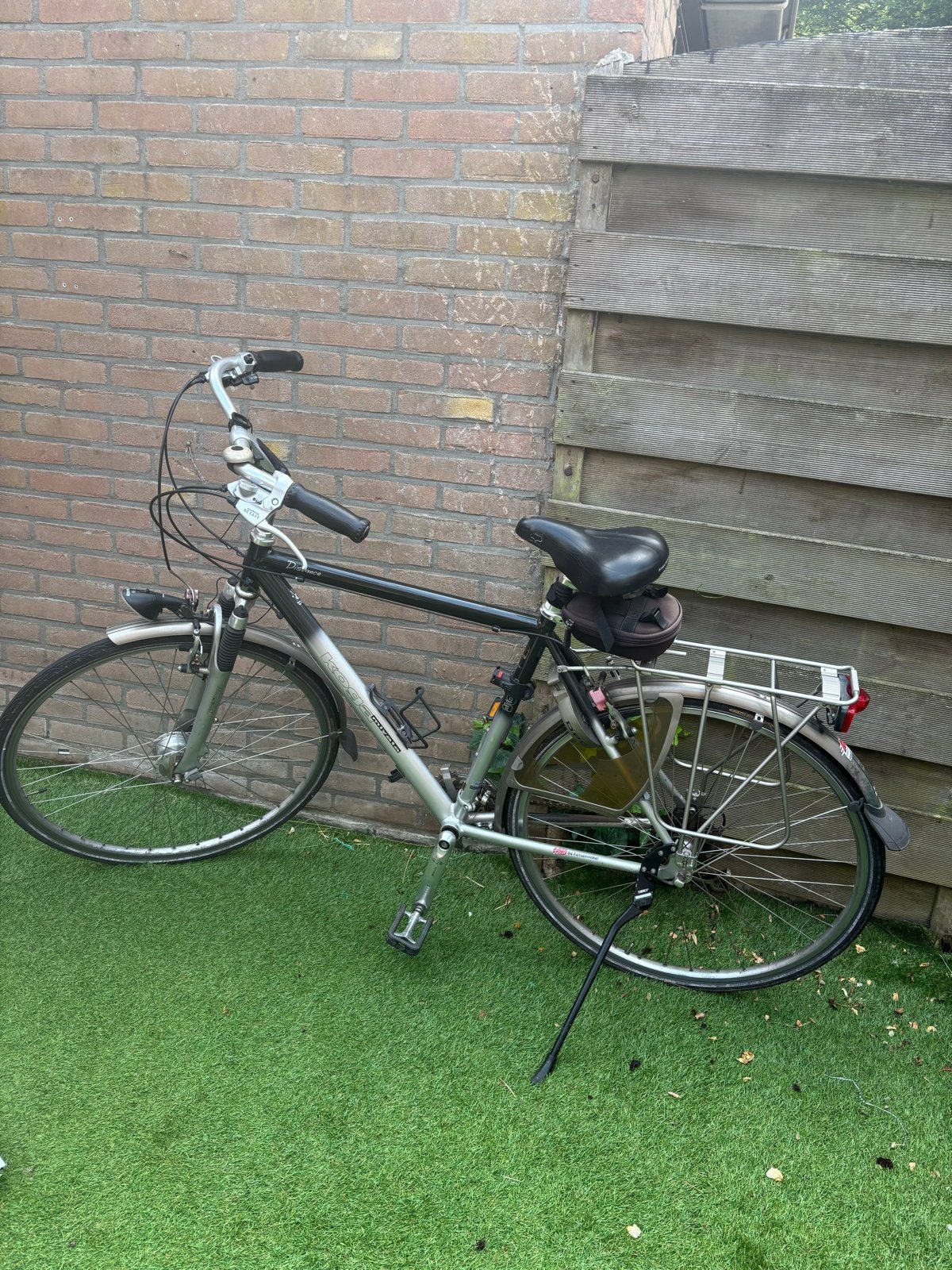 Nette Koga-Miyata Distance herenfiets, Gebruikt, Velgrem, Versnellingen, 57 tot 61 cm
