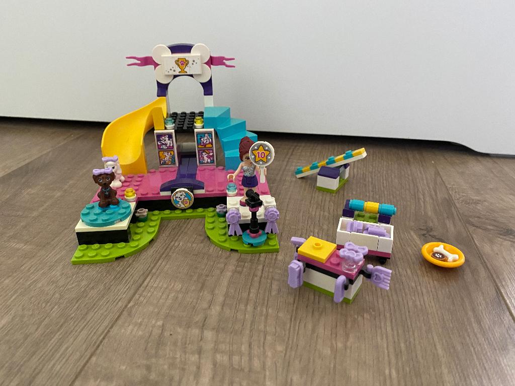 Lego friends puppy kampioenschap 41300 compleet met doos, Ophalen, Compleet, Gebruikt, Lego