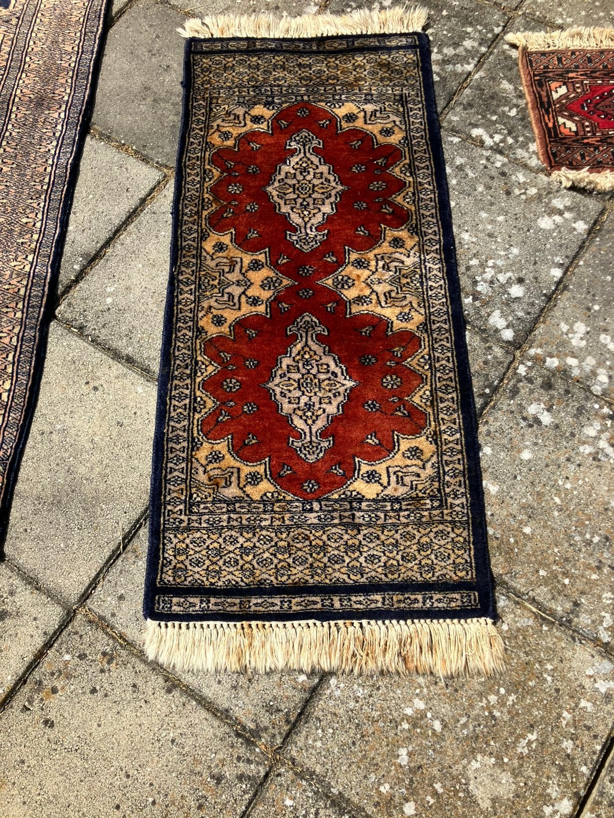 Loper/tafelkleedje ca. 42 x 108 cm., Ophalen