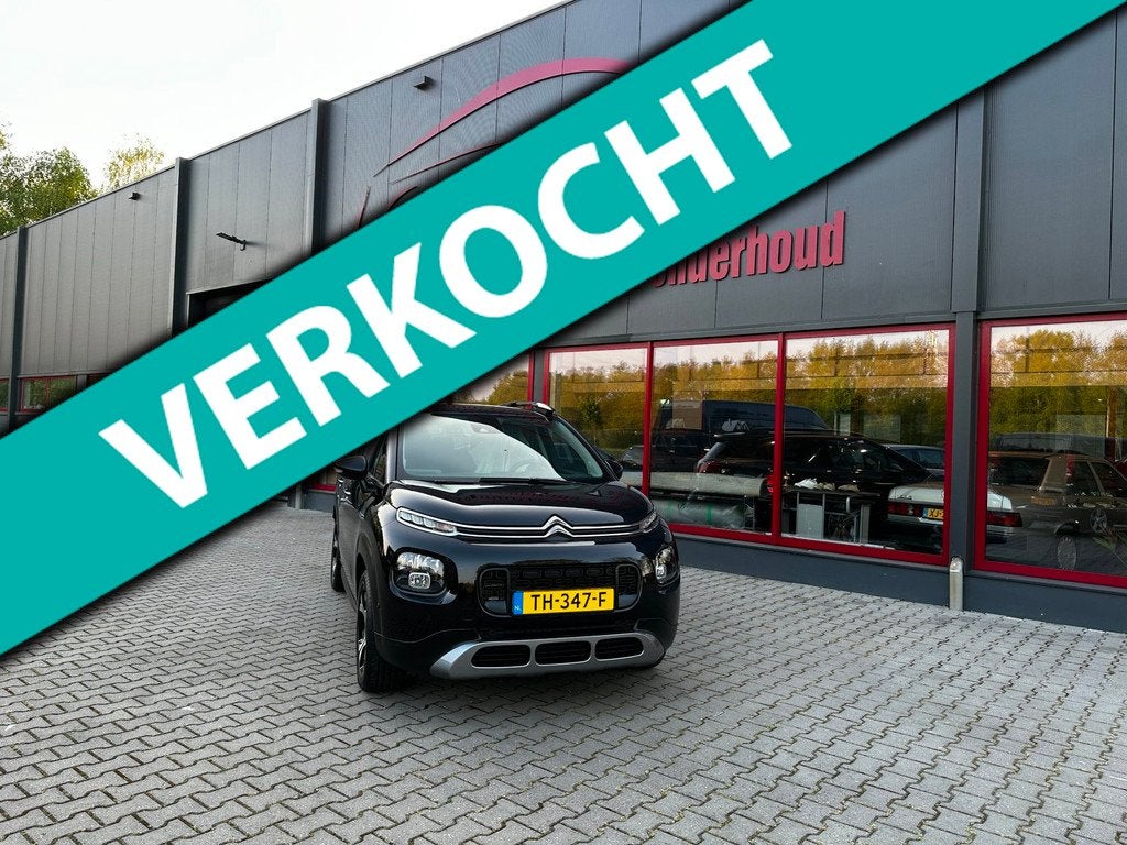 Citroen C3 Aircross 1.2 PureTech S&S Shine / Automaat / Trek, 840 kg, Gebruikt, Euro 6, Zwart