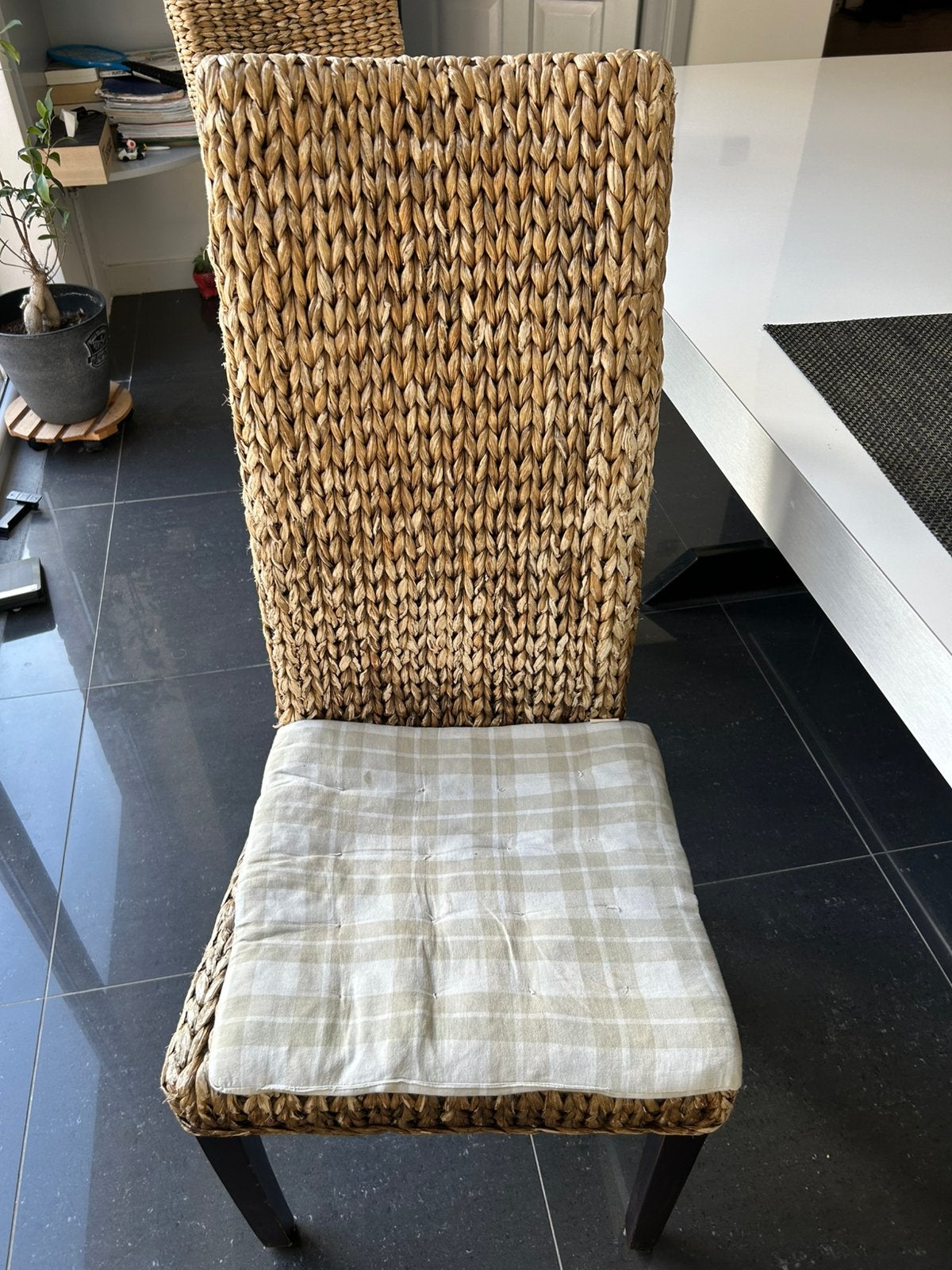 eetkamerstoelen, Ophalen, Gebruikt, Riet of Rotan, Vijf, Zes of meer stoelen
