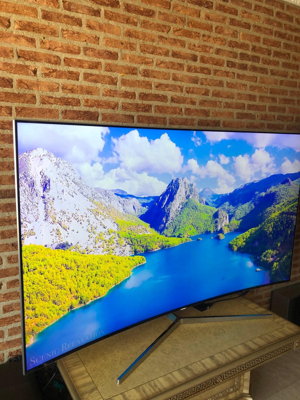 Samsung 78 inch suhd 4k qd ue78ks9000 curved smart tv, Audio, Tv en Foto, Televisies, Ophalen of Verzenden, Zo goed als nieuw