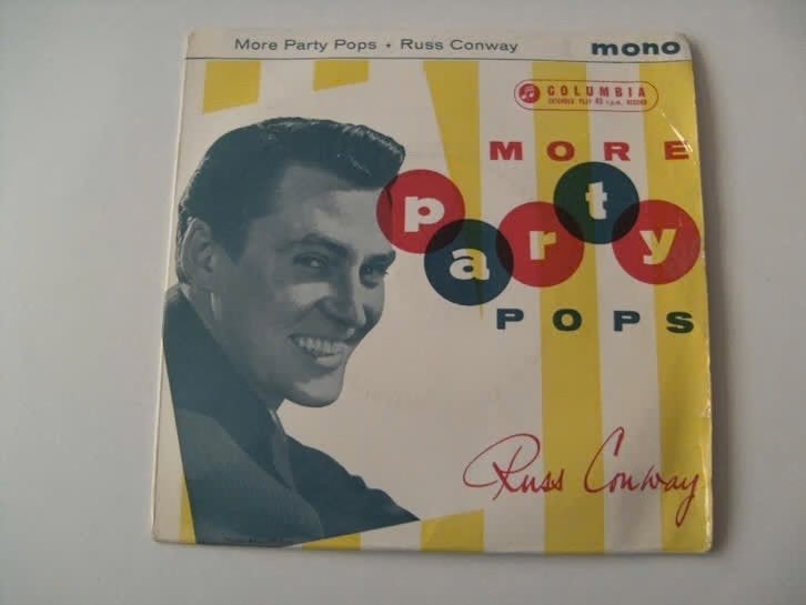 Russ Conway more party pops, Ophalen of Verzenden, Gebruikt, 12 inch