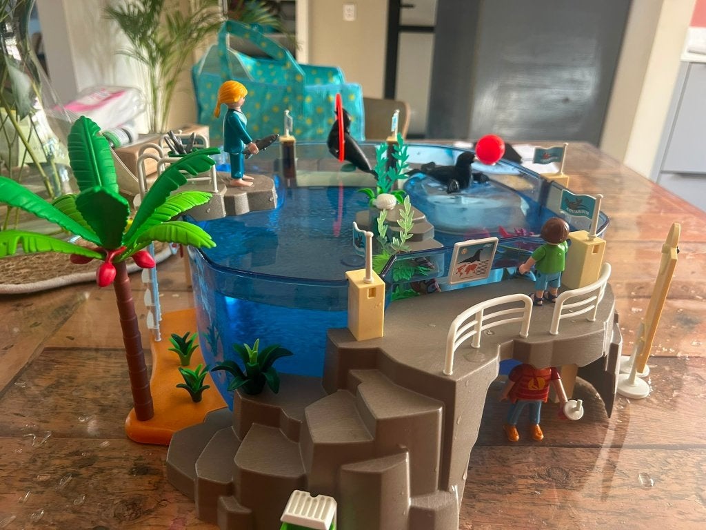 Playmobil Zee aquarium, Kinderen en Baby's, Speelgoed | Playmobil, Gebruikt, Complete set, Overige typen, Family fun
