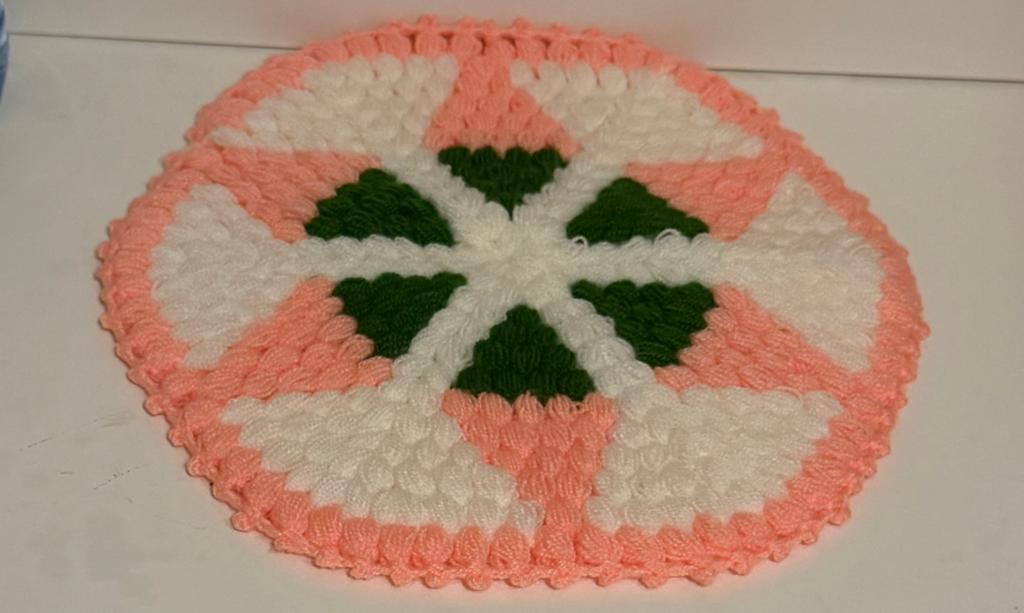 handgemaakt washandje, Ophalen of Verzenden, Nieuw, Badje