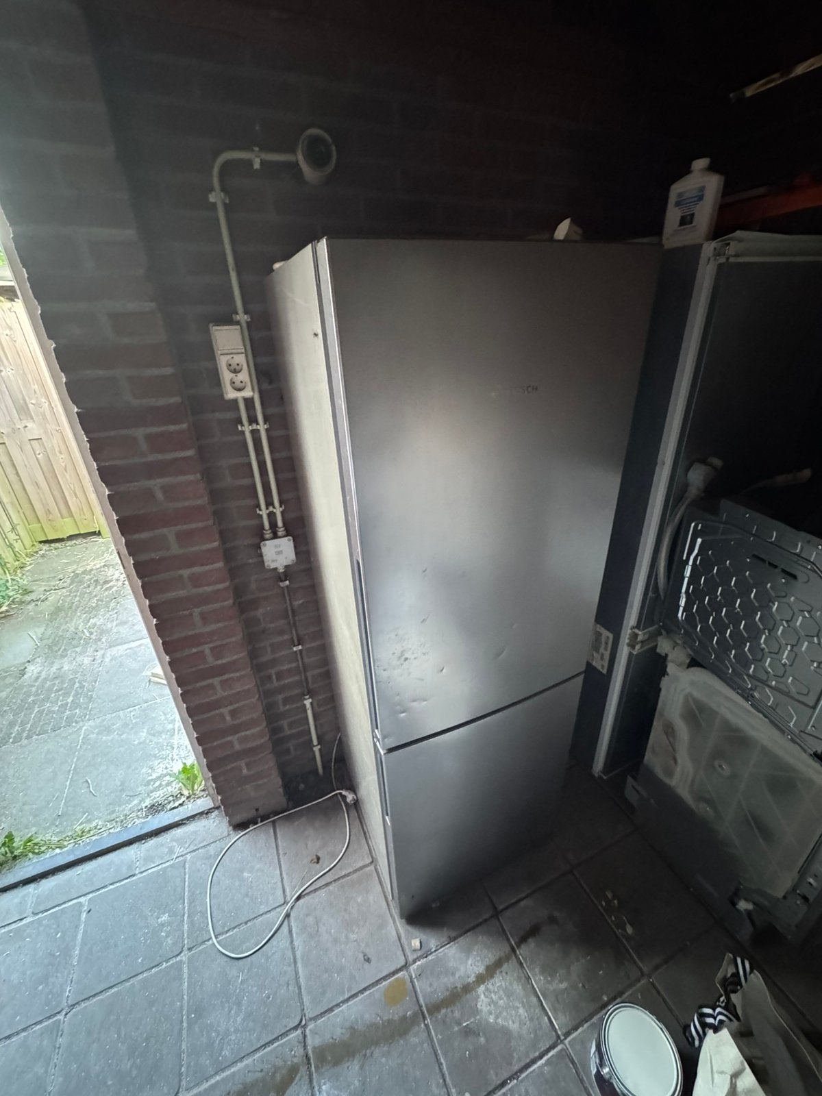 Koelkast van bosch, Ophalen, Gebruikt, 200 liter of meer, 160 cm of meer