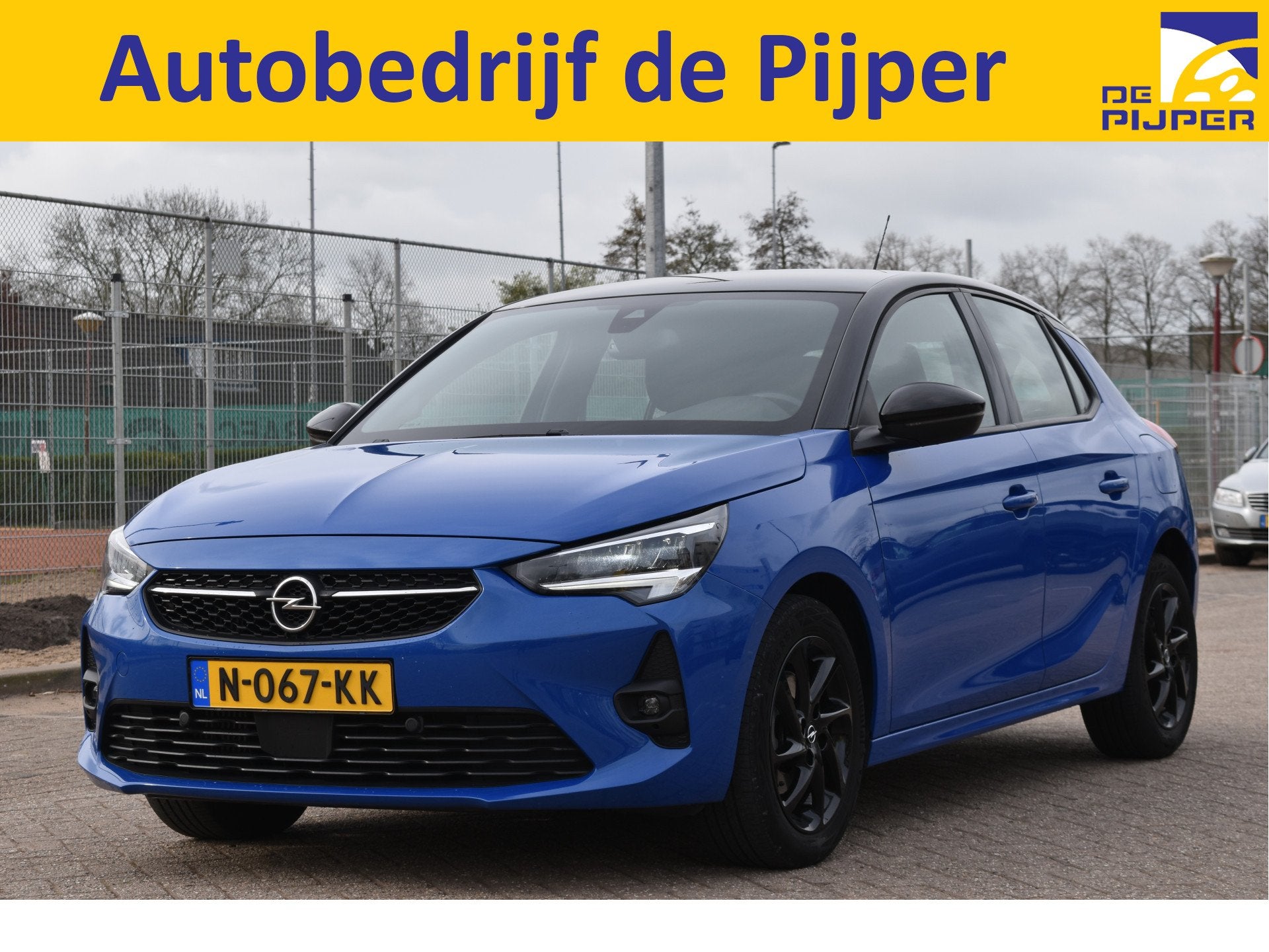 Opel Corsa 1.2 GS Line Bi-Tone | NL-Auto | Keyless | Camera, Auto's, Voorwielaandrijving, 12 maanden, Gebruikt, Blauw