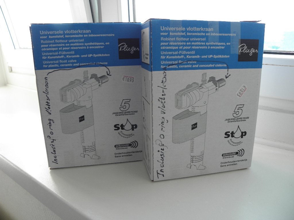 2 Nieuwe(in de doos)Universele Plieger Vlotter Kranen, Ophalen of Verzenden, Nieuw, Kraan