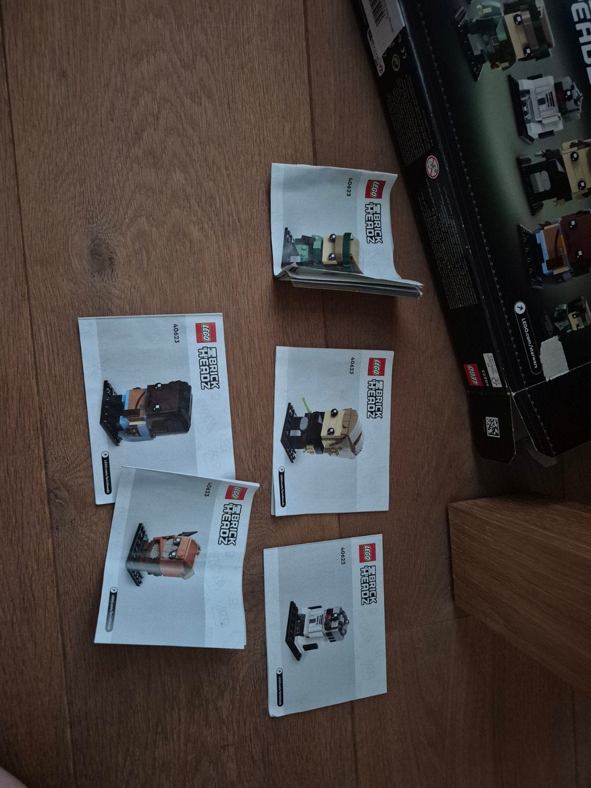 LEGO BrickHeadz Star Wars 40423 Battle of Endor Heroes, Ophalen of Verzenden, Zo goed als nieuw, Overige merken