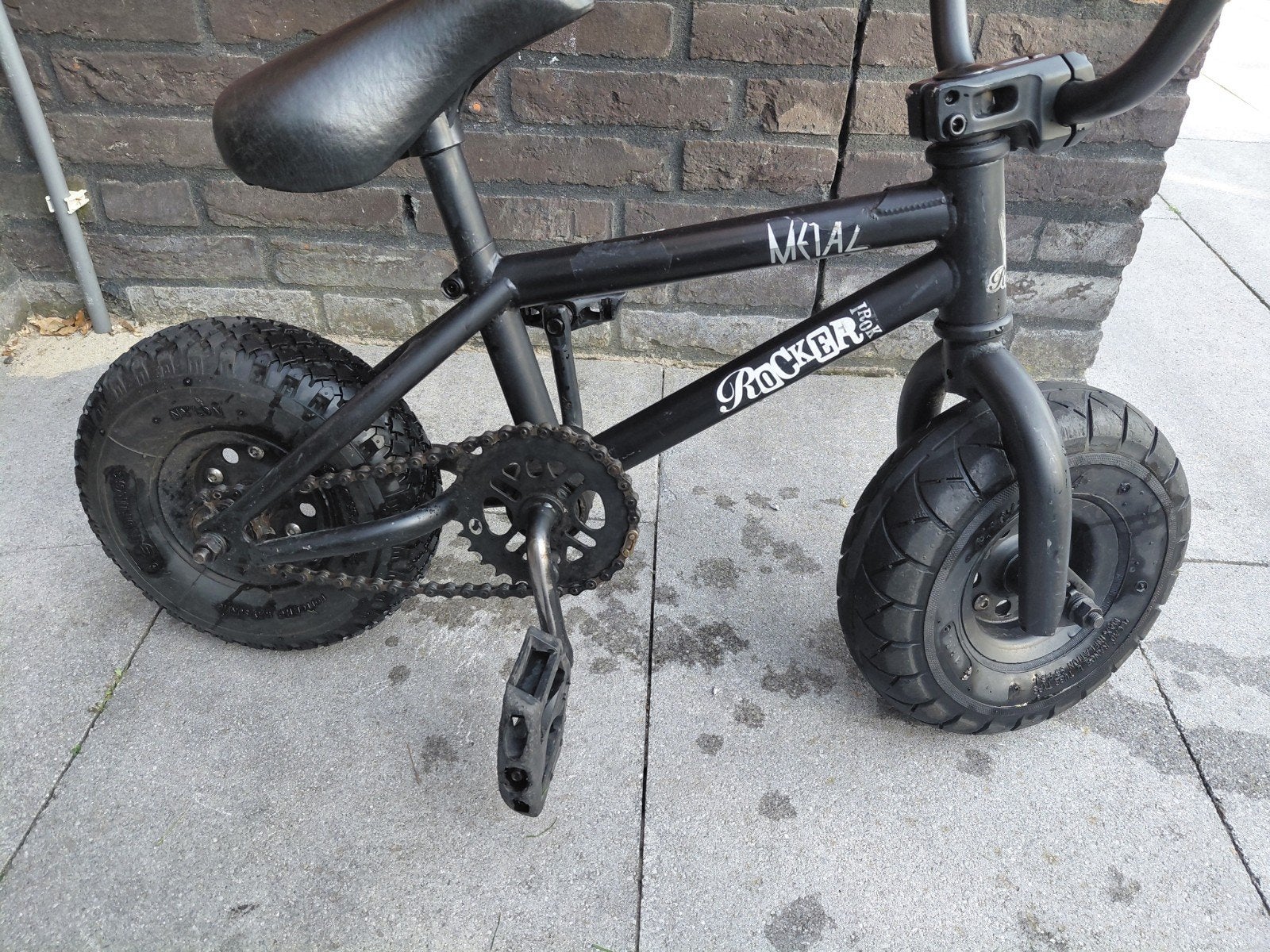 Mini Rocker Irok BMX - Zwart, Fietsen en Brommers, Ophalen, Gebruikt, Staal, Velgrem