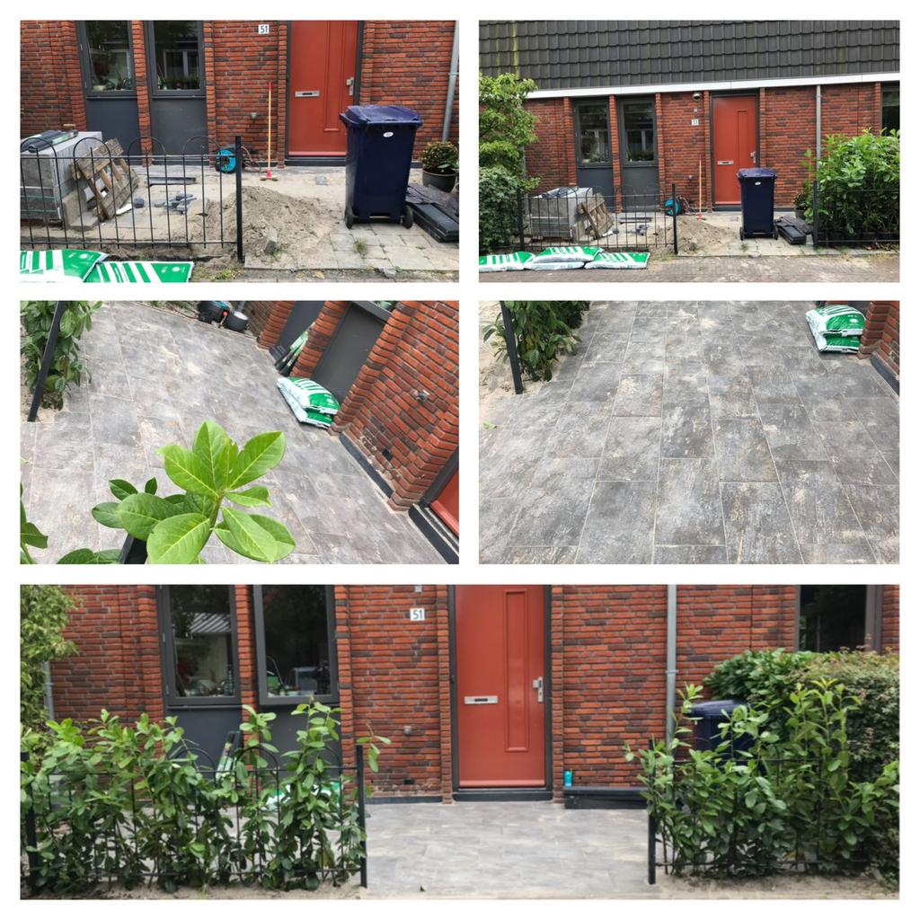 Tuin betegelen, Tuin en Terras, Ophalen of Verzenden, Beton, Terrastegels