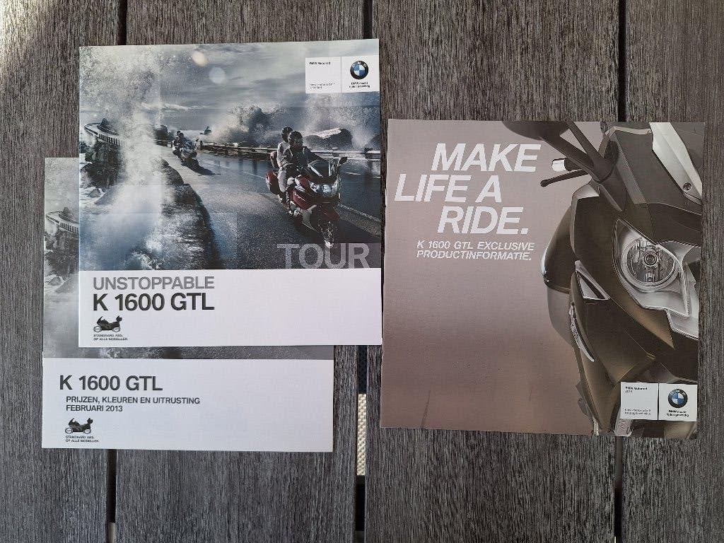 BMW motor K 1600 GTL folder Exclusive, Ophalen of Verzenden, BMW