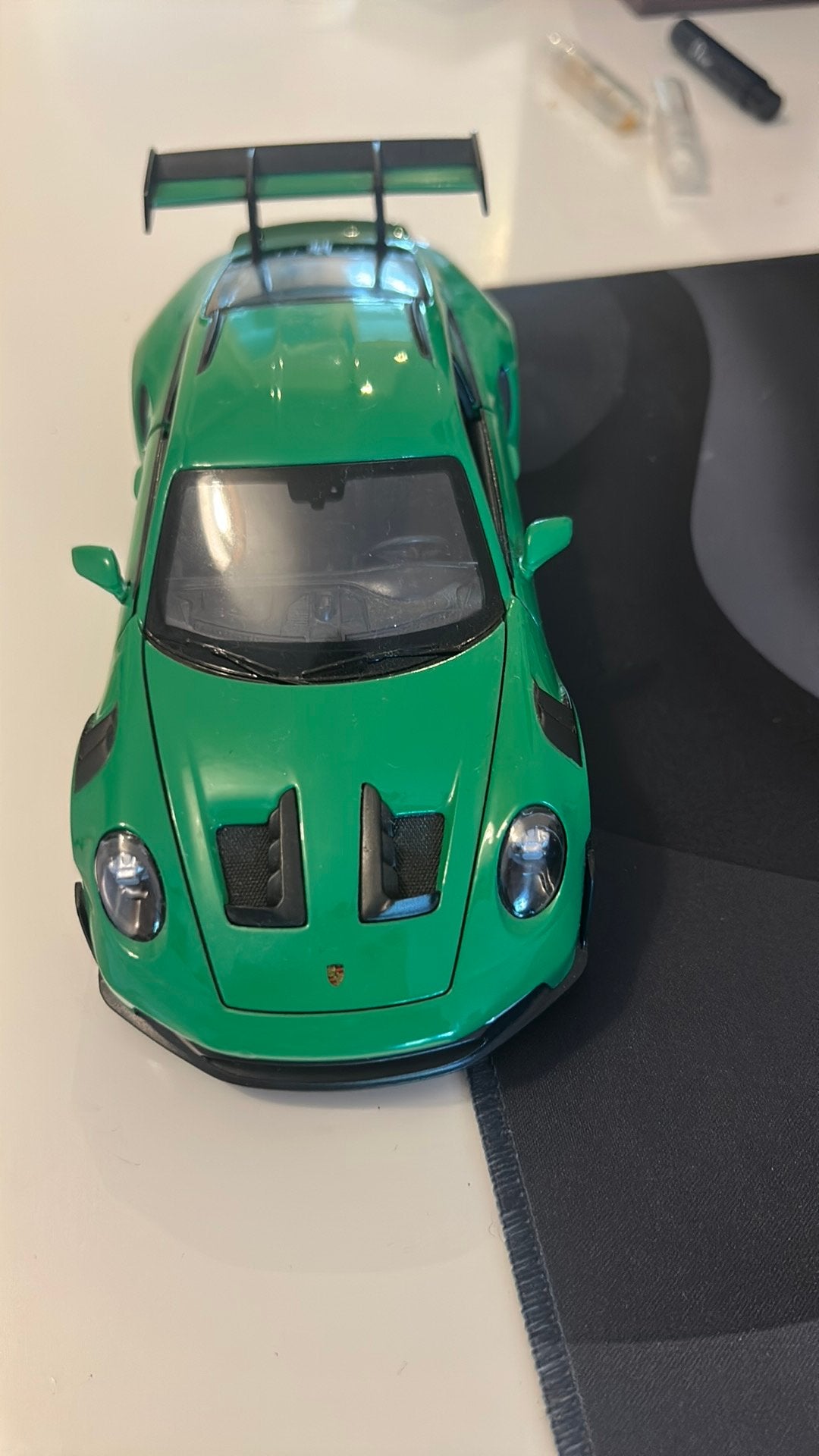 Model porsche gt3rs, Ophalen of Verzenden, Zo goed als nieuw, Overige merken