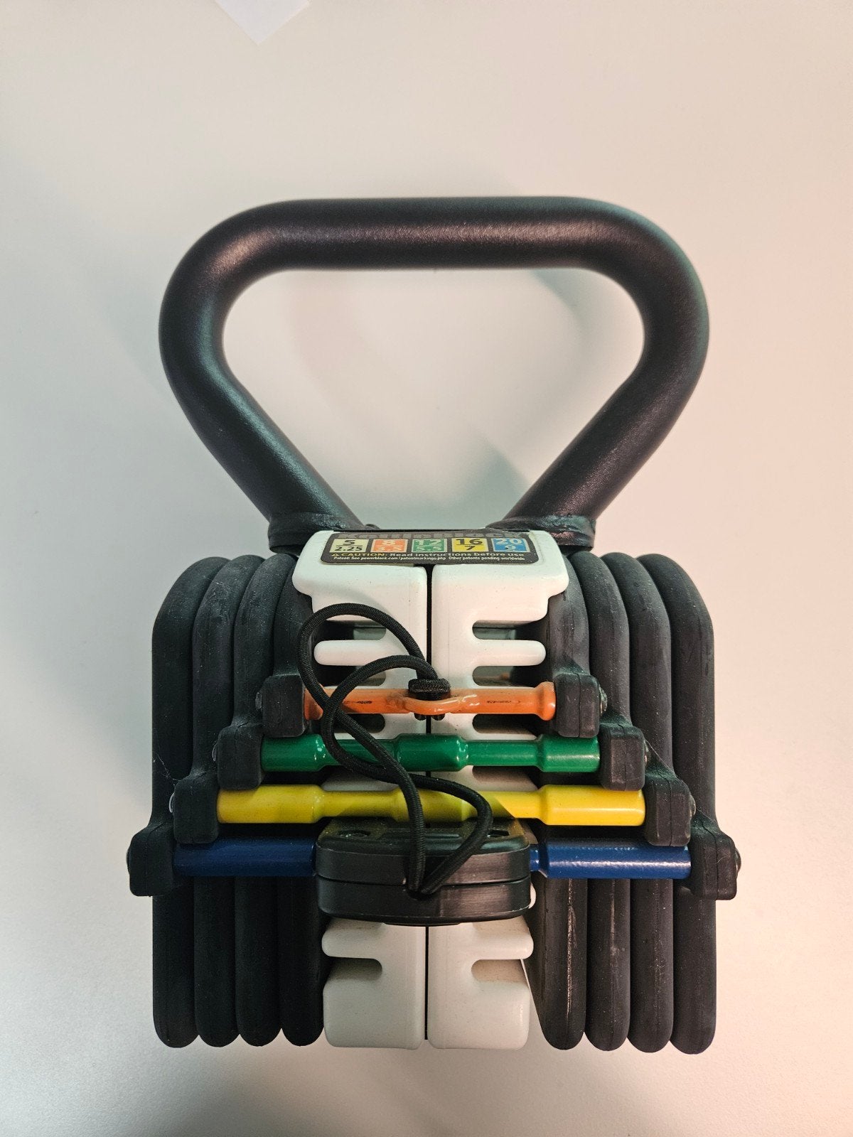 Verstelbare KettleBlock Kettlebell (2.25-9 kg), Ophalen, Gebruikt, Benen, Kettlebell