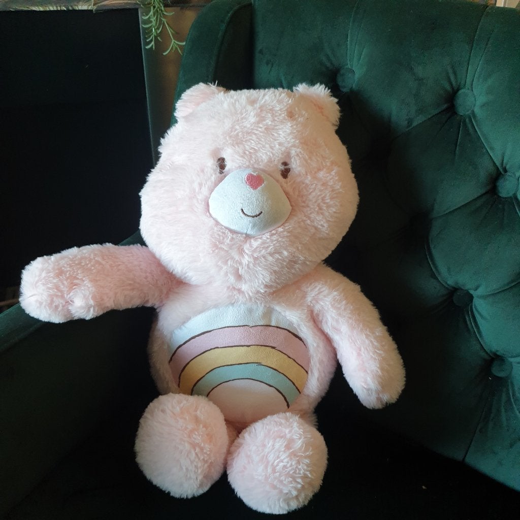 Lieve zachte roze Care Bears baby knuffel ca 50 cm 1307, Overige merken, -, Overige karakters, -