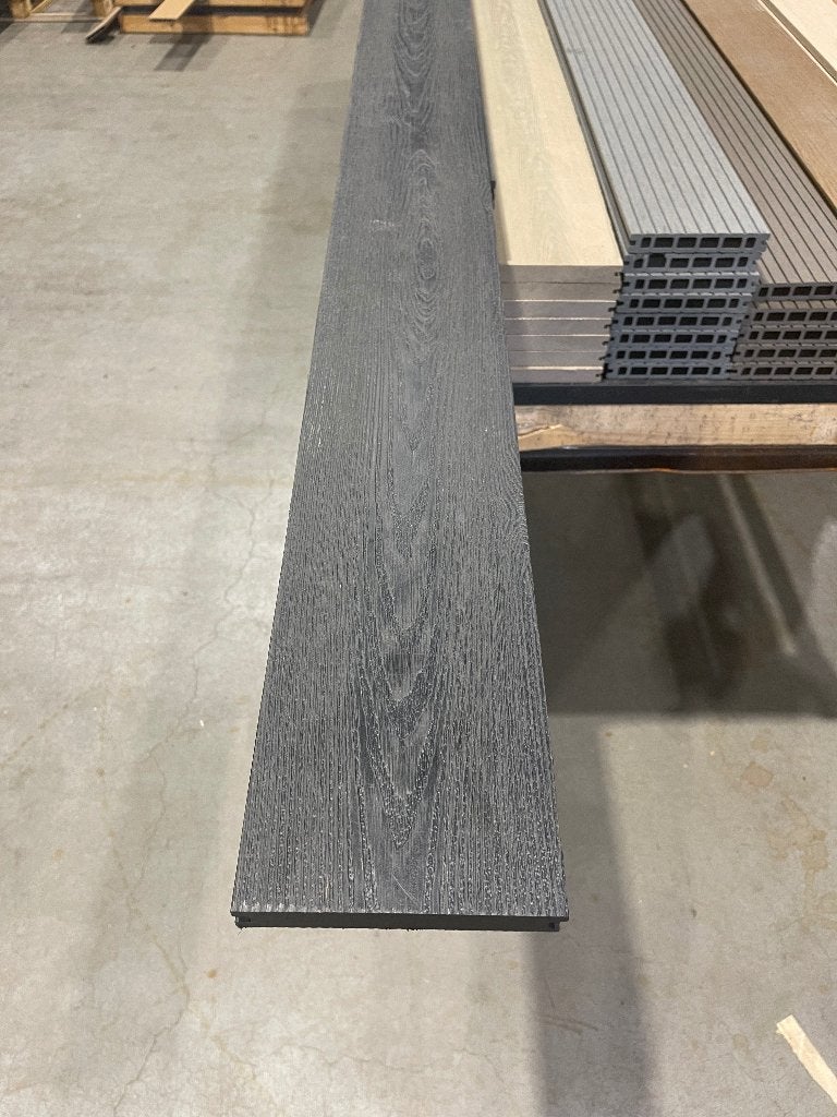 Composiet Vlonderplanken -Antracite dark grey - Massief, Tuin en Terras, Terrasdelen en Vlonders, Ophalen of Verzenden, Nieuw