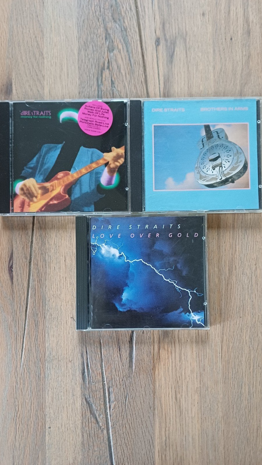 DireStraits love over gold brothers in arms,mony for nothing, Rock, Gebruikt, Ophalen of Verzenden, Inclusief doosje
