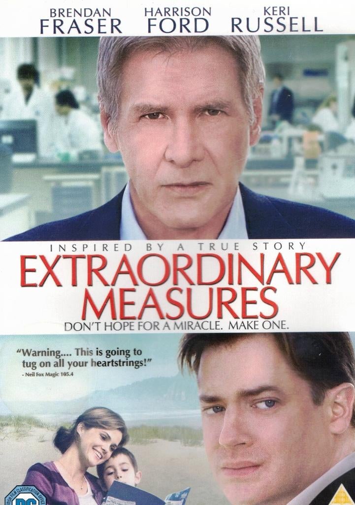 Extraordinary Measures - Tom Vaughan ( Harrison Ford ), Vanaf 12 jaar, Ophalen of Verzenden, Zo goed als nieuw, Drama