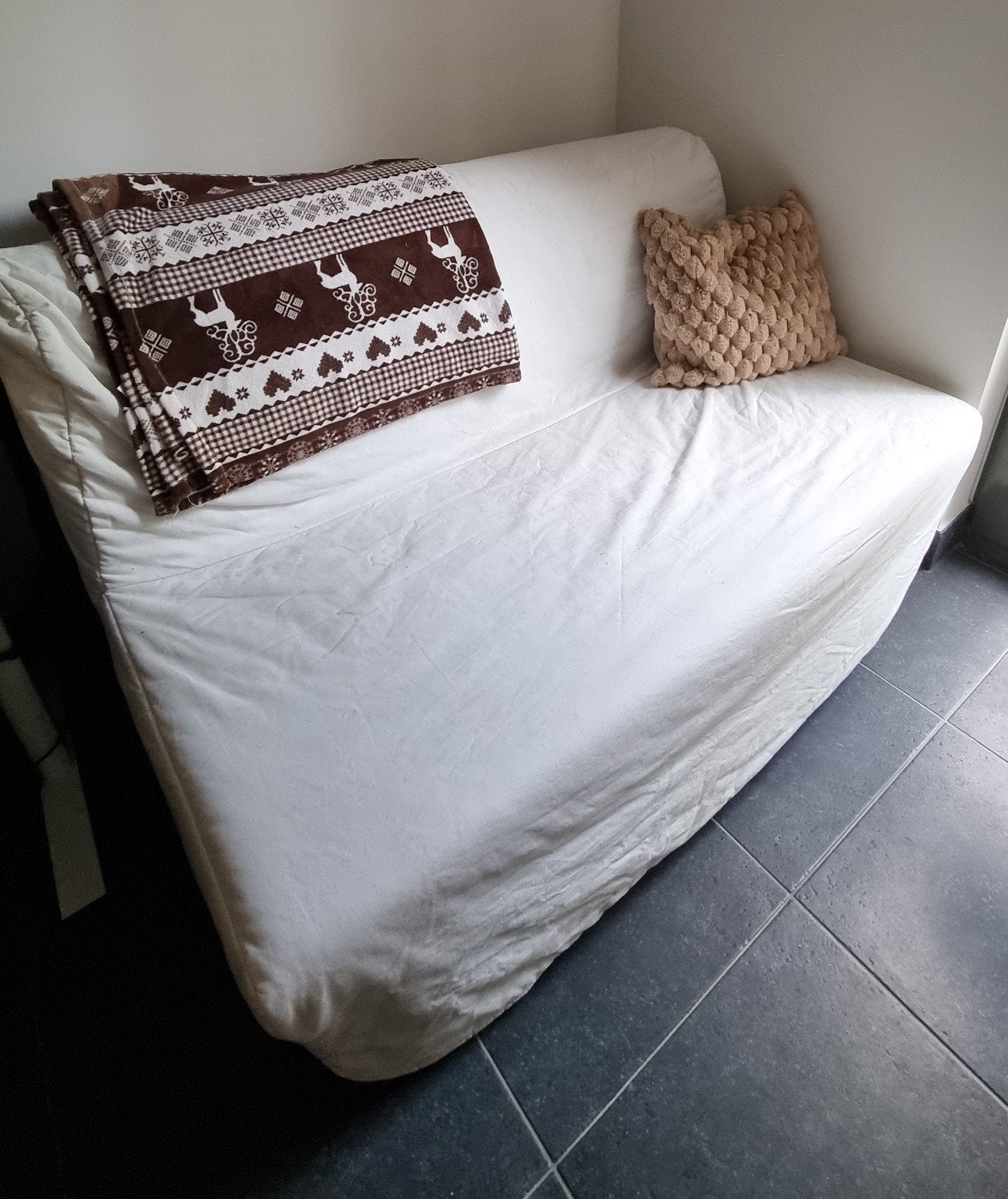 Lycksele 2-persoons slaapbank, Ophalen, Gebruikt, Tweepersoons, 140 cm