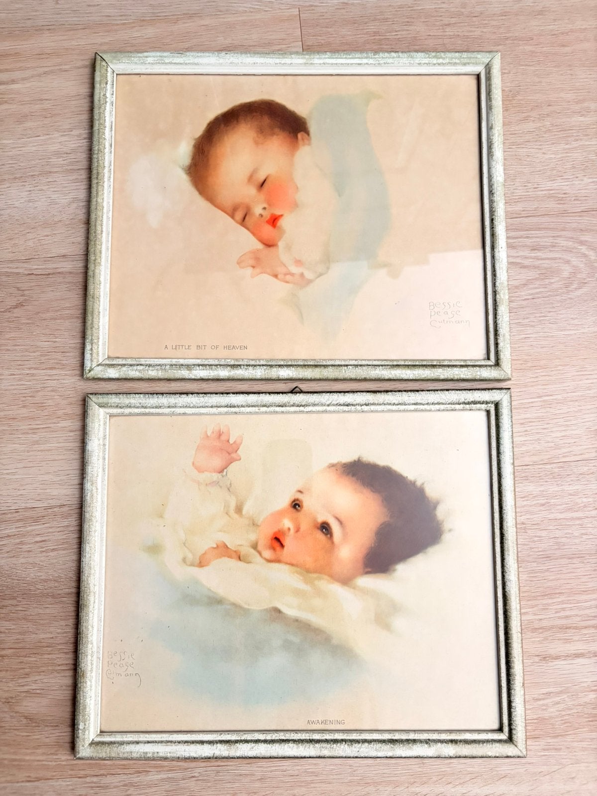 Set van Bessie Pease Gutmann, Antiek en Kunst, Kunst | Litho's en Zeefdrukken, Ingelijst, Ophalen, Portret en Figuren, Lithografie