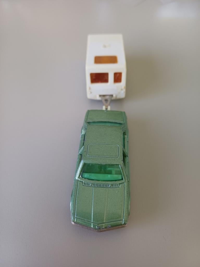 Majorette BMW 733i & Caravan, Verzenden, Auto, Majorette