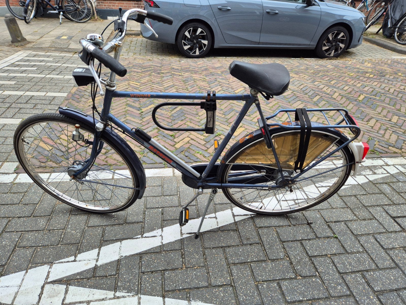 Degelijke Winner stadsfiets - Gebruikt, Gebruikt, Velgrem, Versnellingen, 53 tot 57 cm