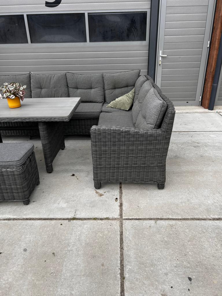 Garden Impressions Dining Loungeset - Zo goed als nieuw, Tuin en Terras, Tuinsets en Loungesets, ., Bank, Meer dan 8 zitplaatsen