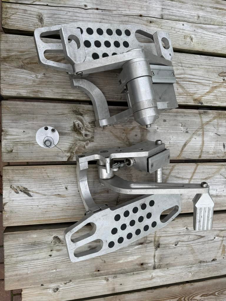 Set Floorboards UNIEK, Motoren, Onderdelen | Harley-Davidson, Ophalen of Verzenden