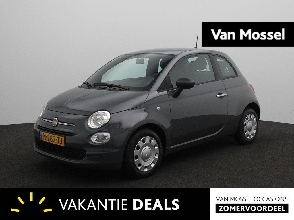 Fiat 500 1.0 Hybrid Cult | Airco |, Auto's, Voorwielaandrijving, 12 maanden, Stof, Euro 6
