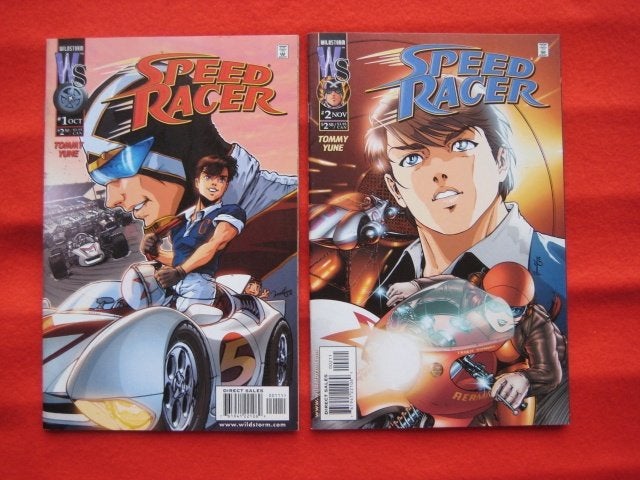 Speedracer Speed Racer 2 stuks comic strip, Meerdere comics, Ophalen of Verzenden, Zo goed als nieuw, Amerika