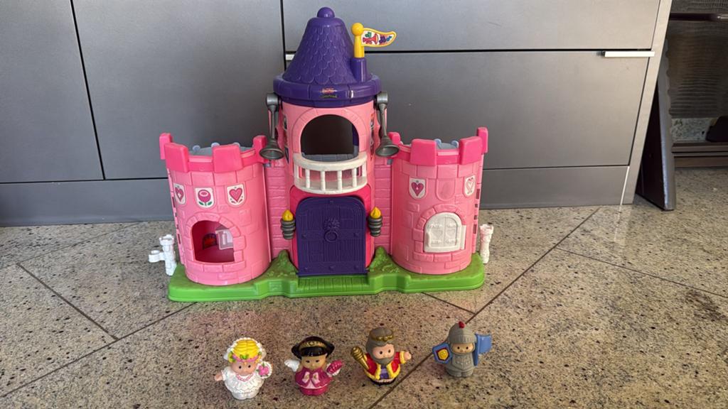 Fisher-Price Little People Kasteel met figuren, Ophalen, Gebruikt, Speelset